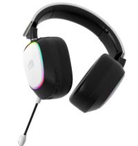 GameBooster WBH23W Nemesis PRO RGB Wireless 2.4G+BT Beyaz Oyuncu Kulaklığı